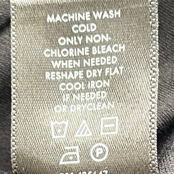 Ann Taylor Minimalist Black Bateau Neck Dressy Blouse Size L - Picture 6 of 7